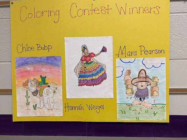 Coloring Contest Winners